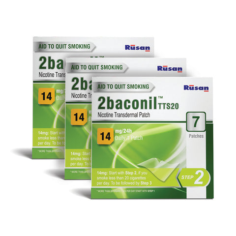 2baconil Nicotine Patch 14mg  <br> (Pack of 3)