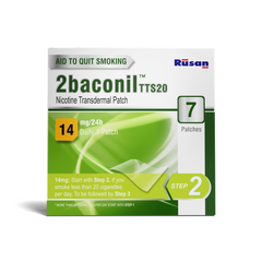 2baconil Nicotine Patch <br> (3 months therapy) for more than 20 cigarettes / day