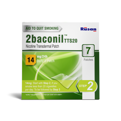 2baconil Nicotine Patch 14mg <br> (Pack of 1)