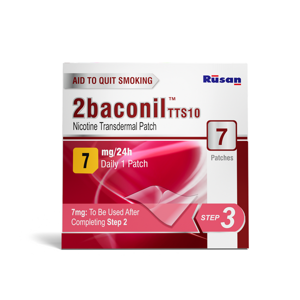 2baconil Nicotine Patch 7mg <br> (Pack of 1)